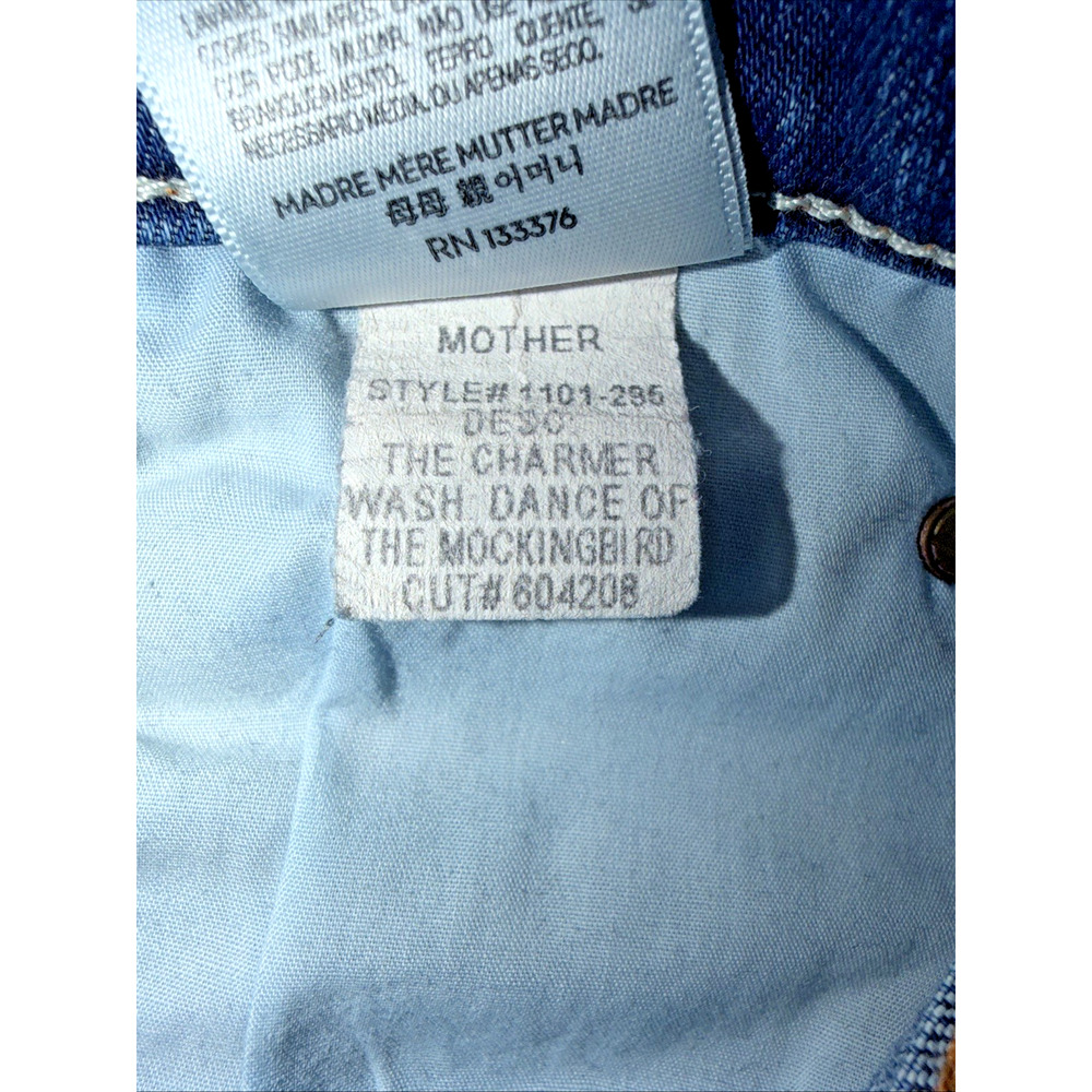 MOTHER The Charmer Dance of the Mockingbird Jeans Size 2/26 - Picture 5 of 8